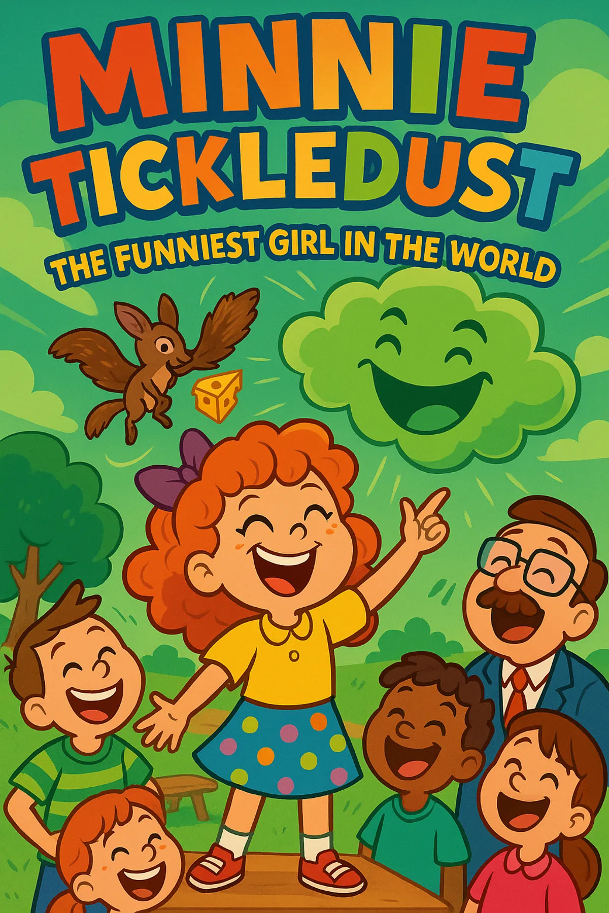 Minnie Tickledust - The Joyful Jester of Jollyville